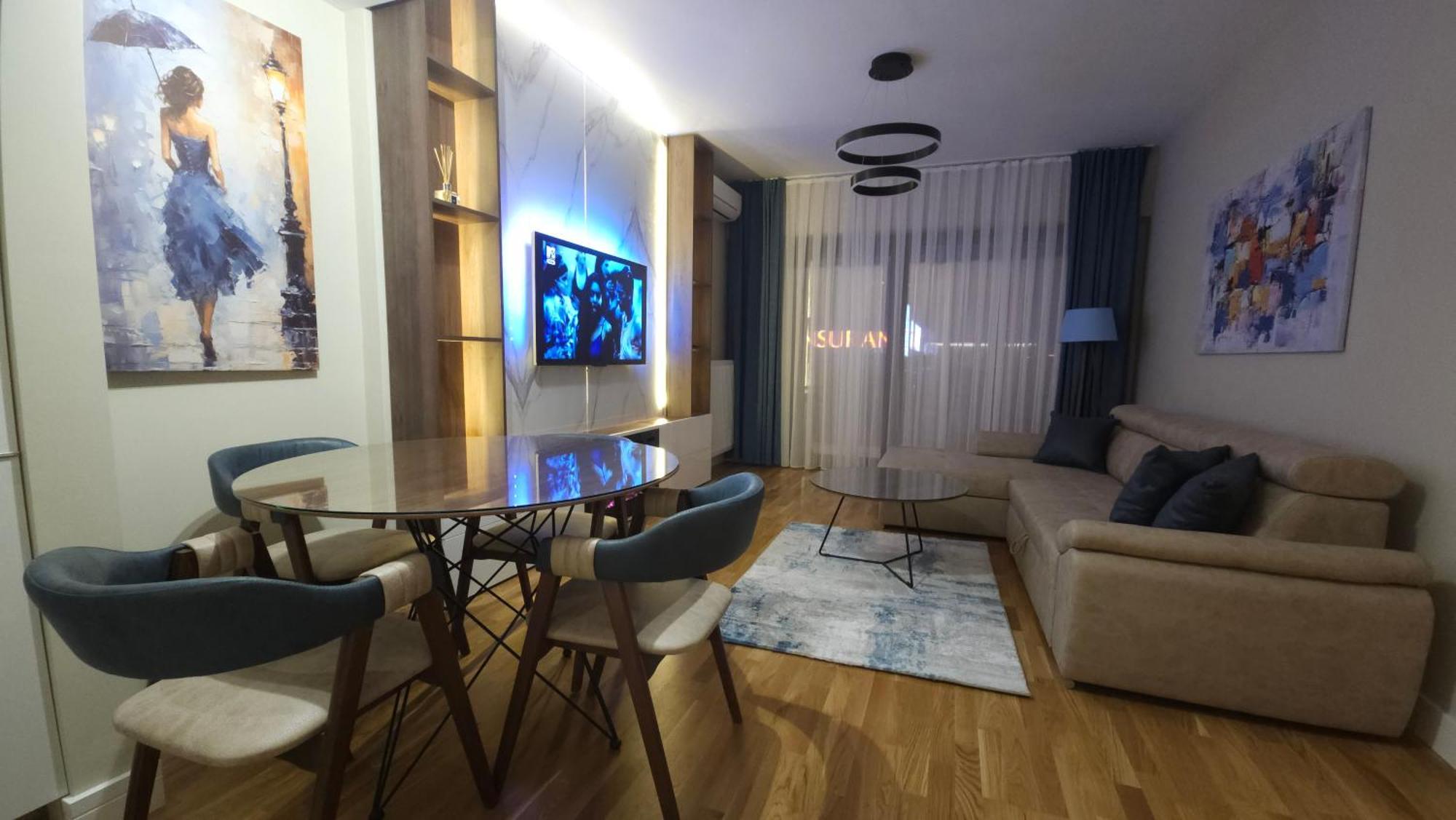 Anika Luxury Apartment At Diamond Center Skopje Buitenkant foto